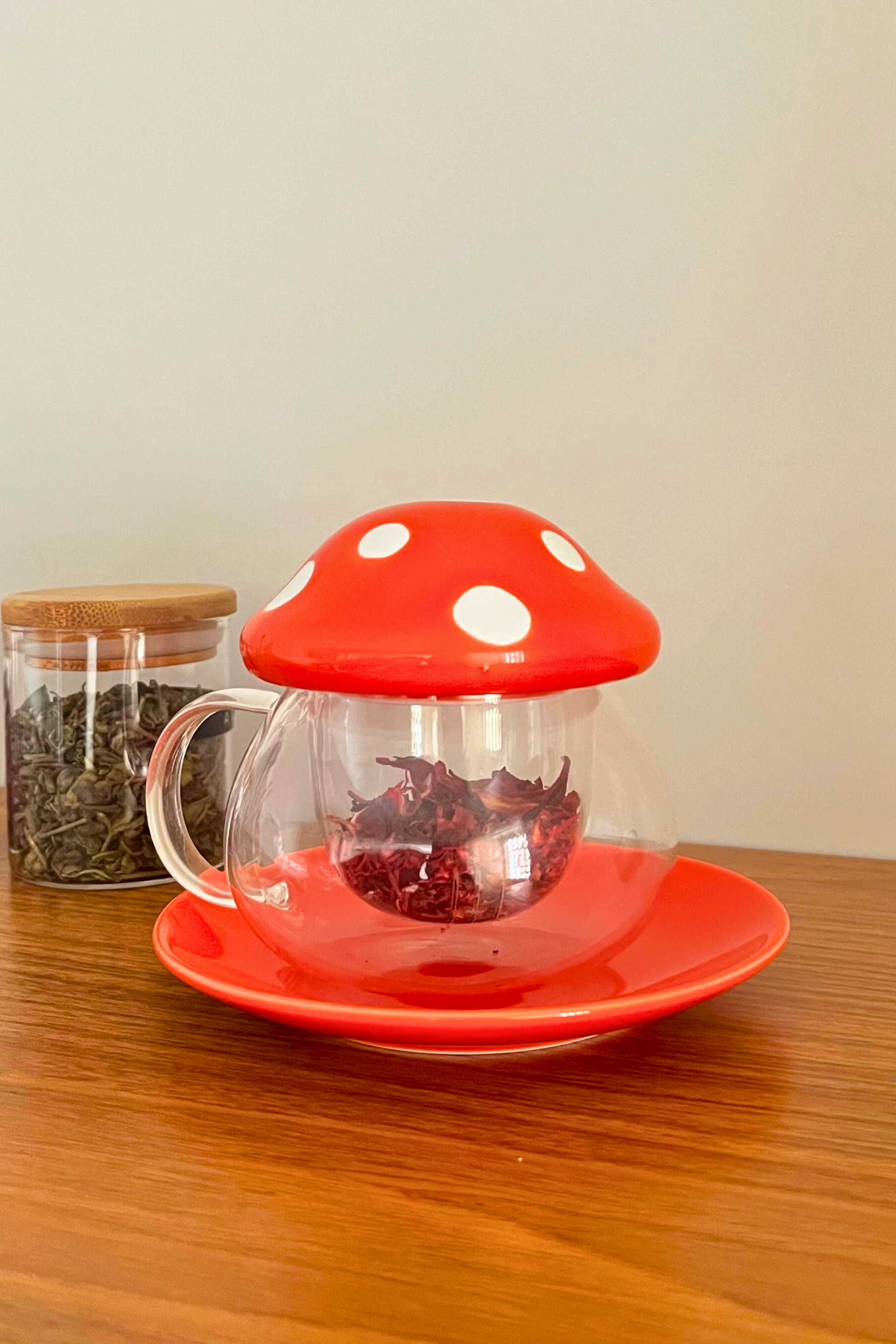 Caneca Infusora de Chá Mushroom