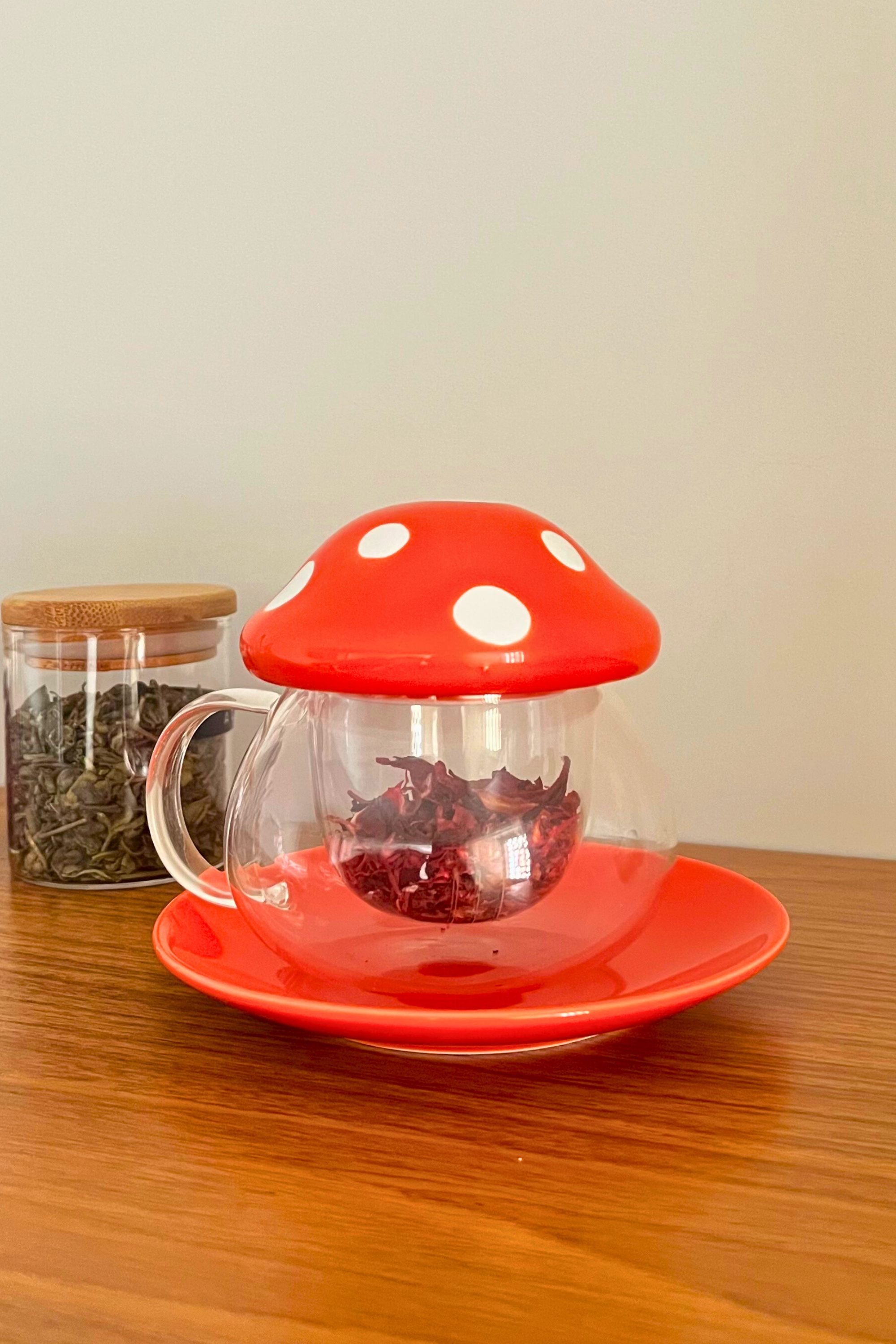 Caneca Infusora de Chá Mushroom