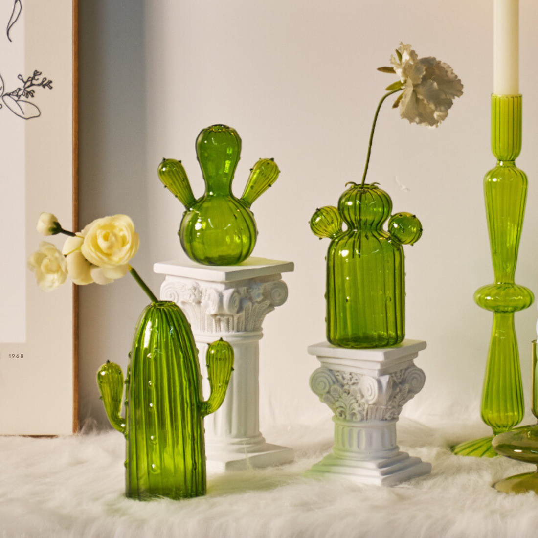 Cacto Glass Vase
