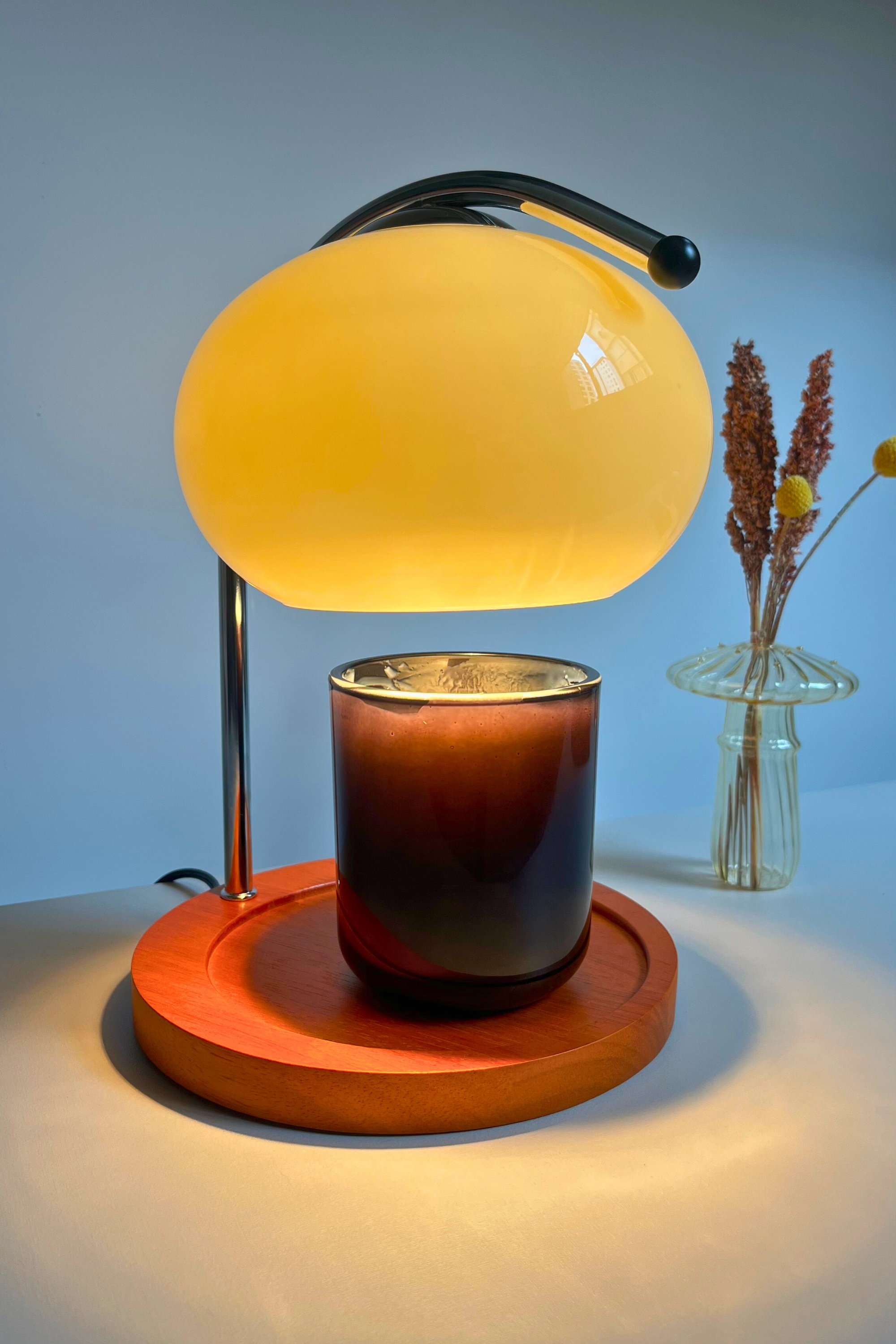 Retro Candle Warmer Lamp