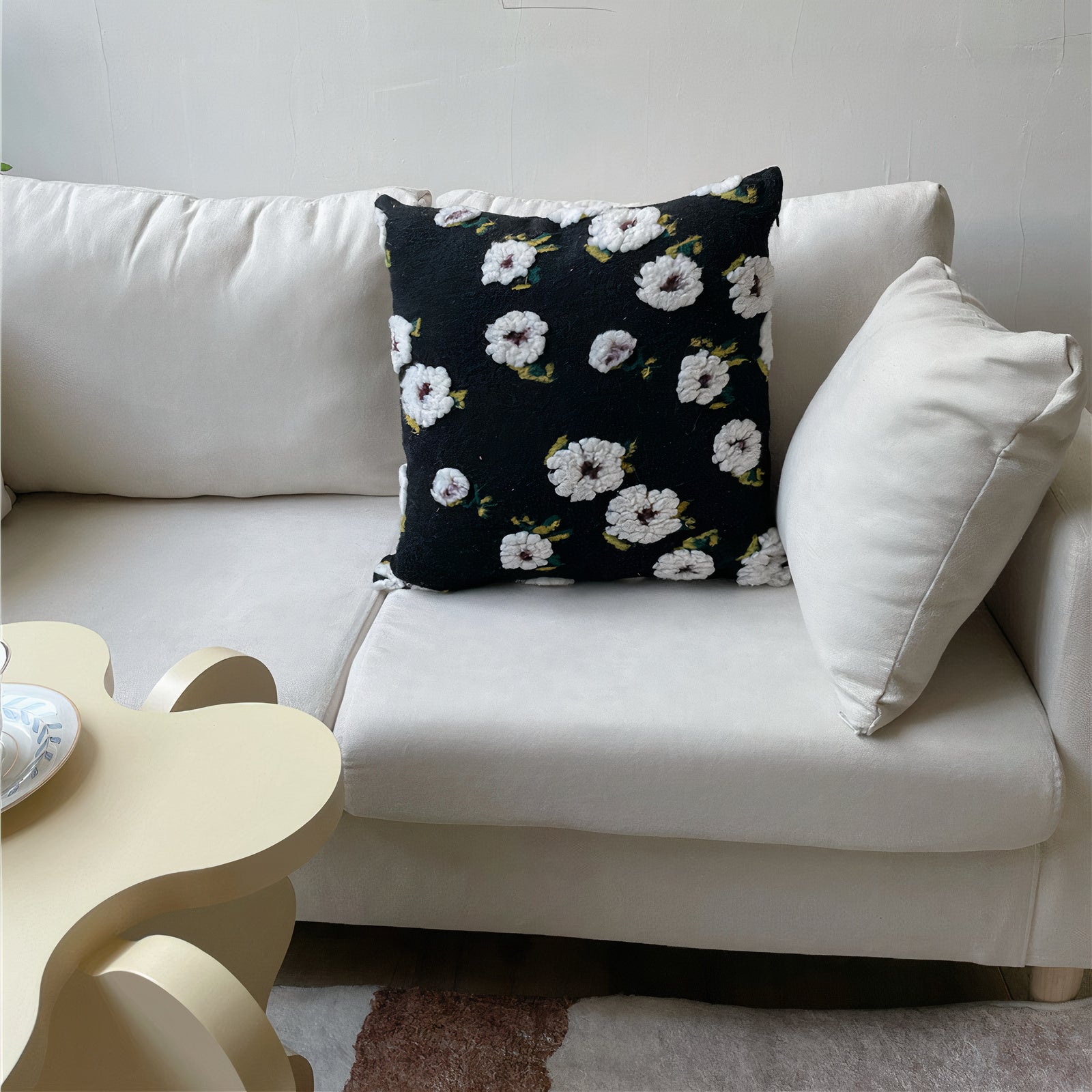 Cherry Non-Slip Tufted Rug