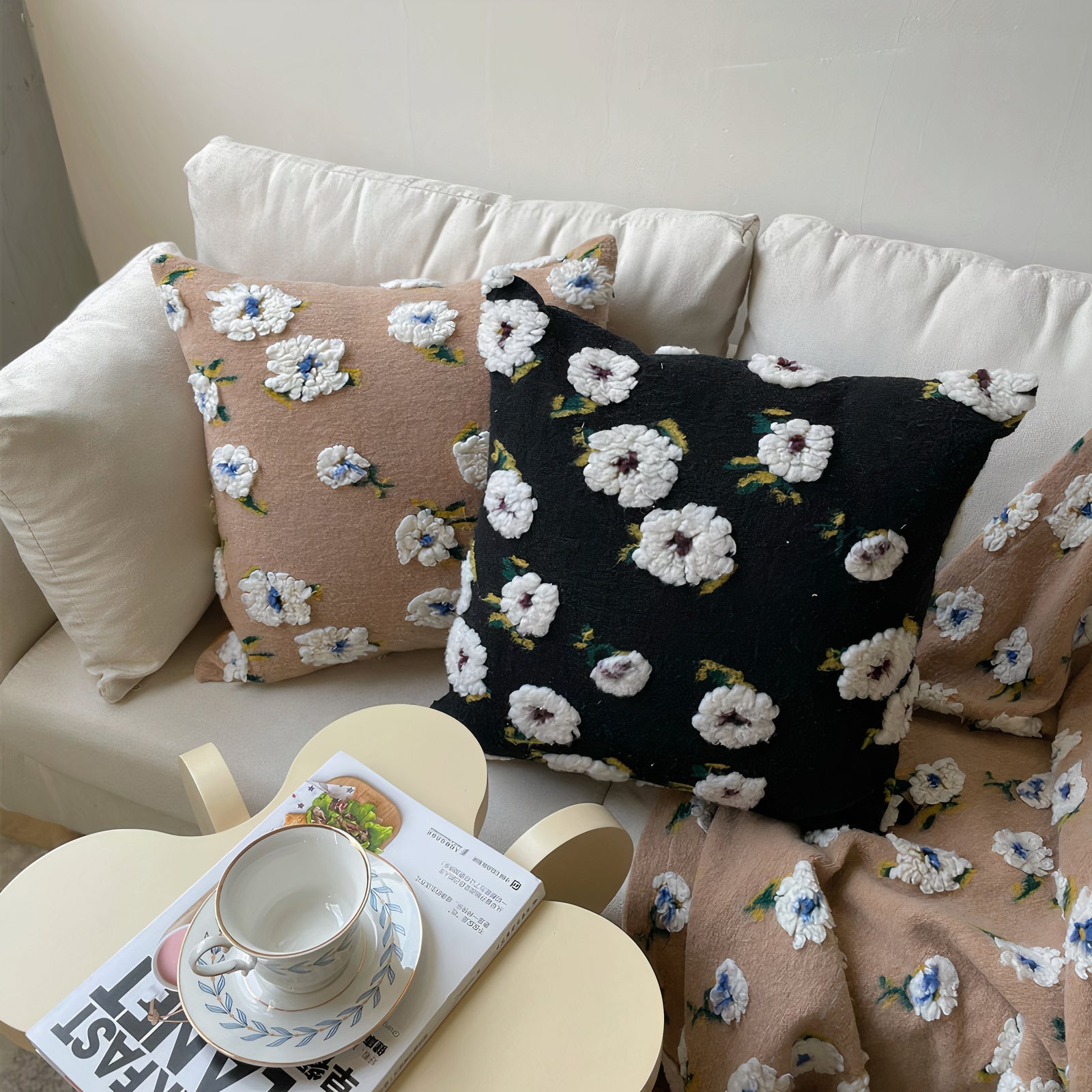 Cherry Non-Slip Tufted Rug