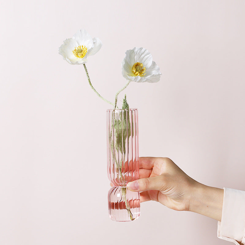 Pillar Glass Vase