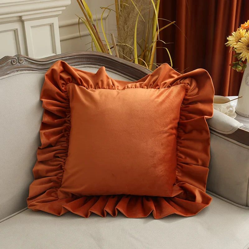 Checkered Cotton Duvet Set (4 Pieces) - Limoncello