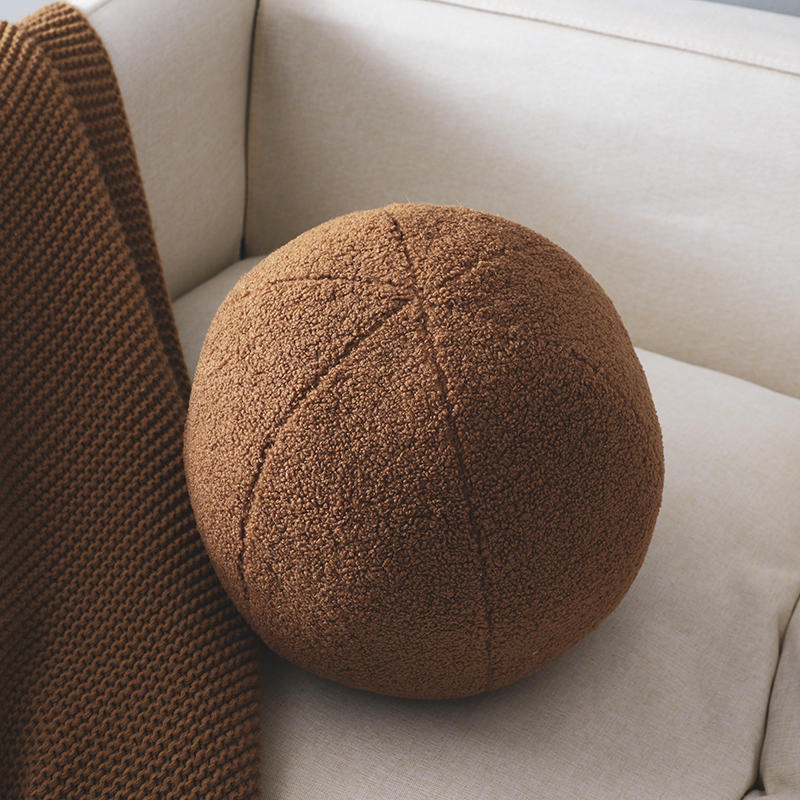 Ball Bouclé Throw Pillow