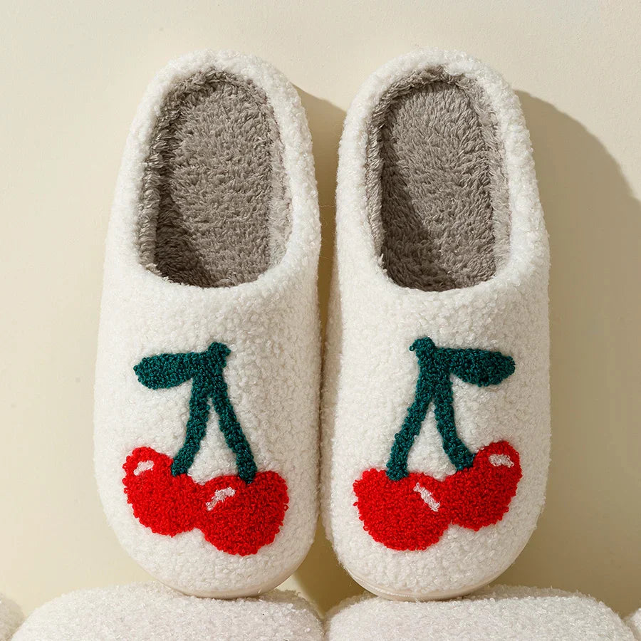 Cereja Plush Slippers