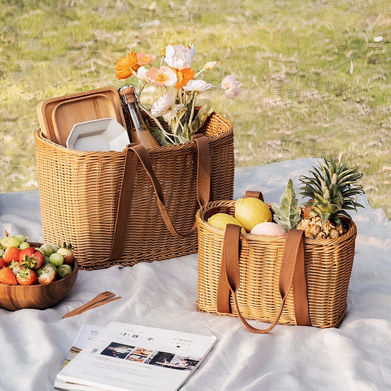 Picnic Picnic Basket Bag