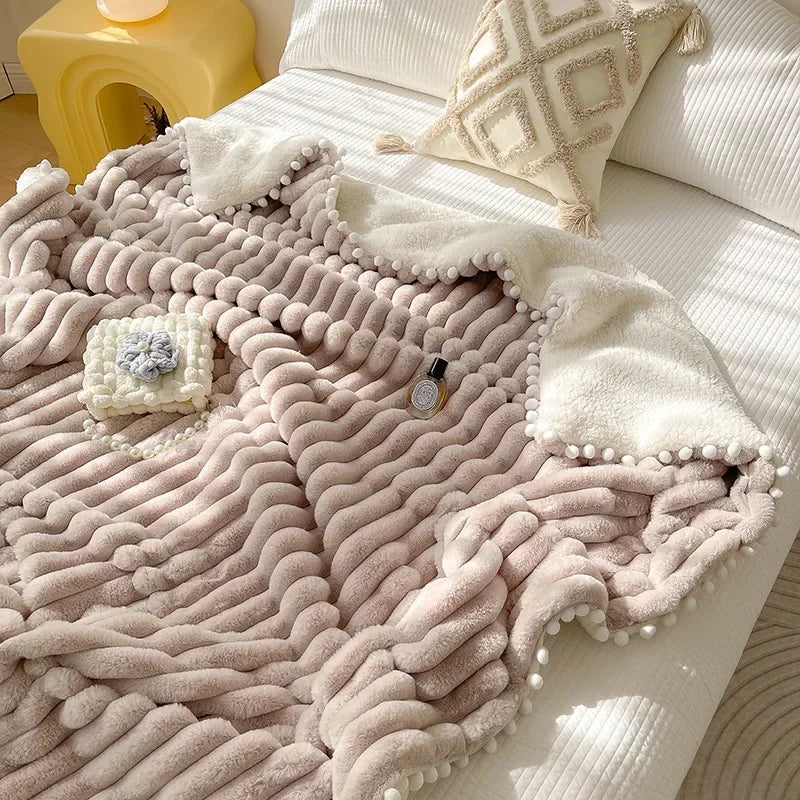 Marshmallow Sherpa Blanket
