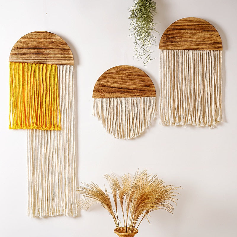 Wood Macrame