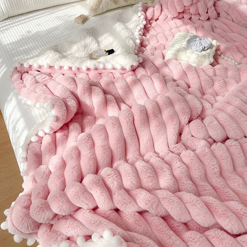 Marshmallow Sherpa Blanket