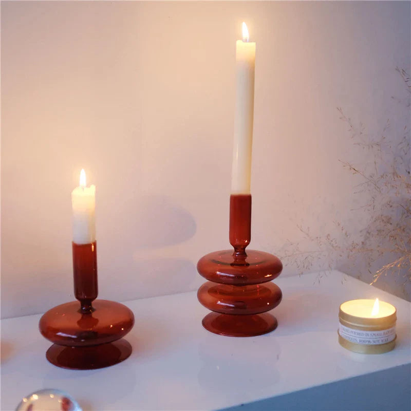 Tier Glass Candle Holder