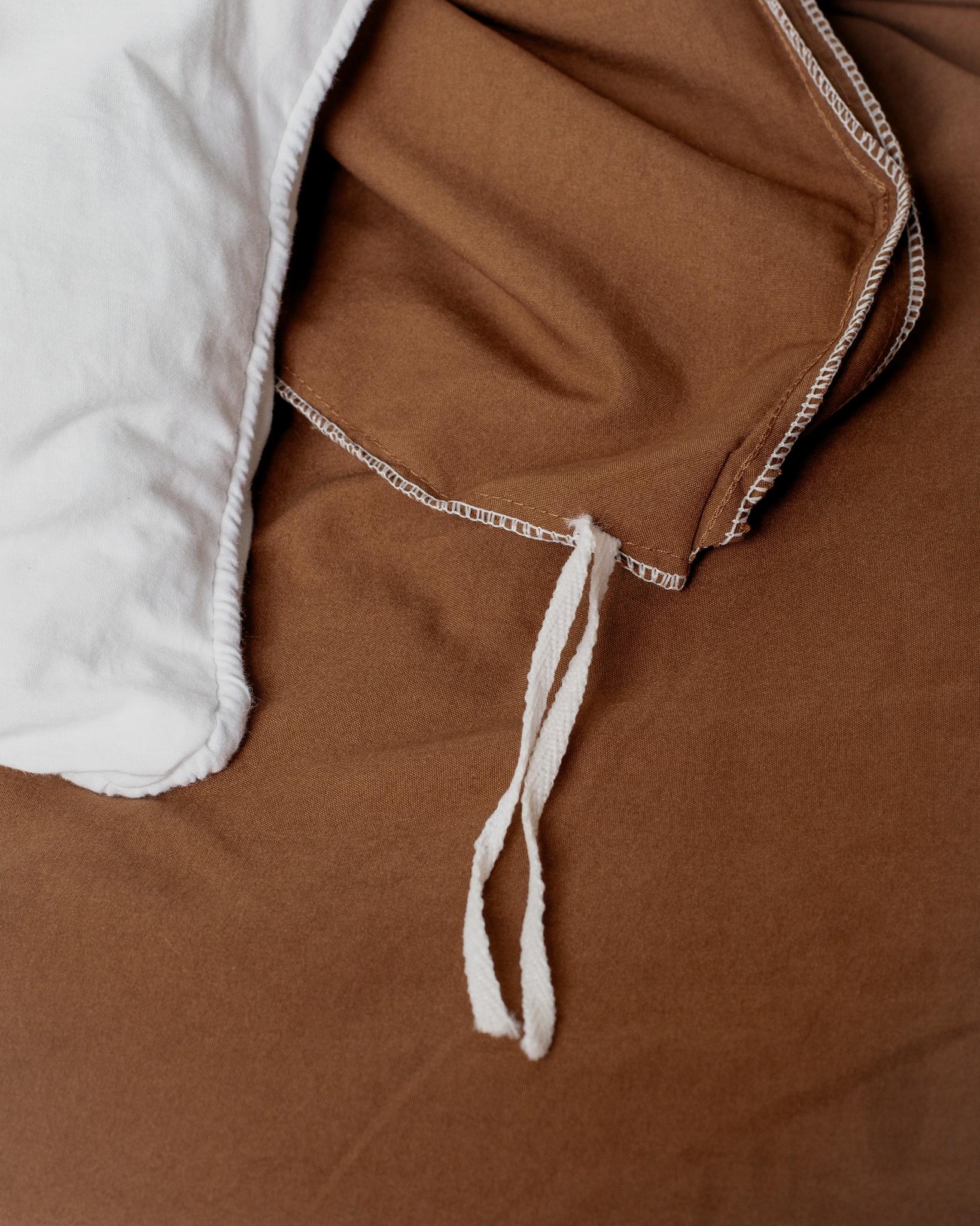 Gingham Linen Pillow Cover - Green - Rectangular