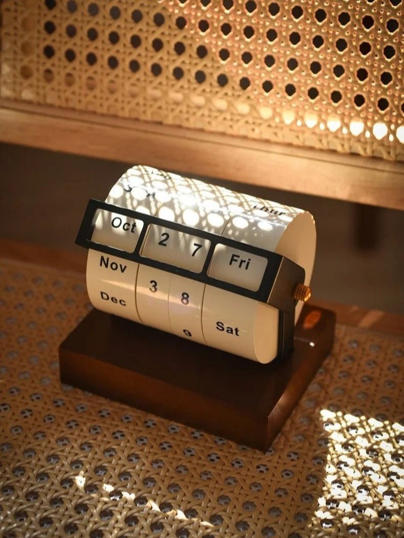 Calendario Rotating Retro