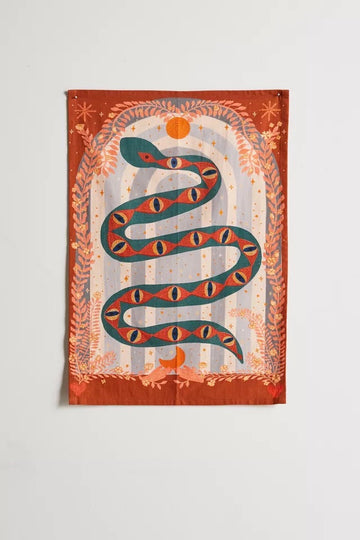 Snake Eyes Wall Banner