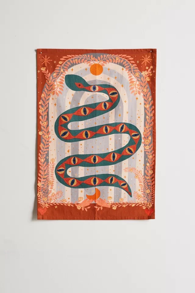 Snake Eyes Wall Banner