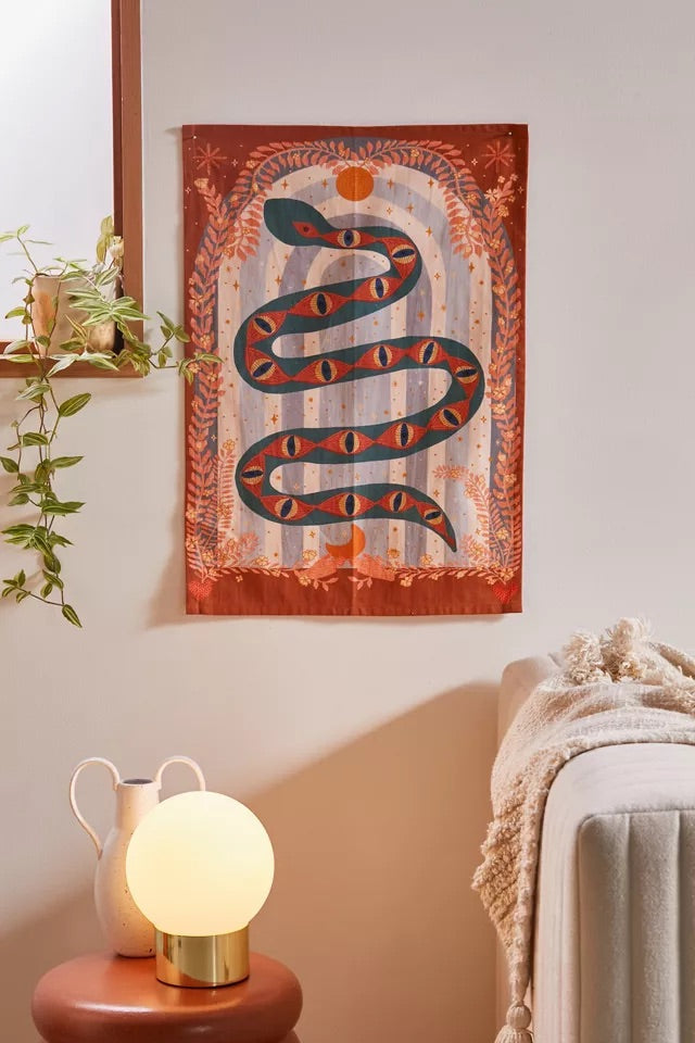 Snake Eyes Wall Banner