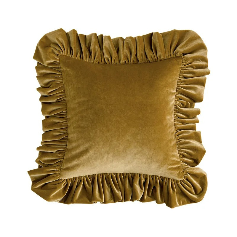 Checkered Cotton Duvet Set (4 Pieces) - Mocha - Set (4 pieces) - Double