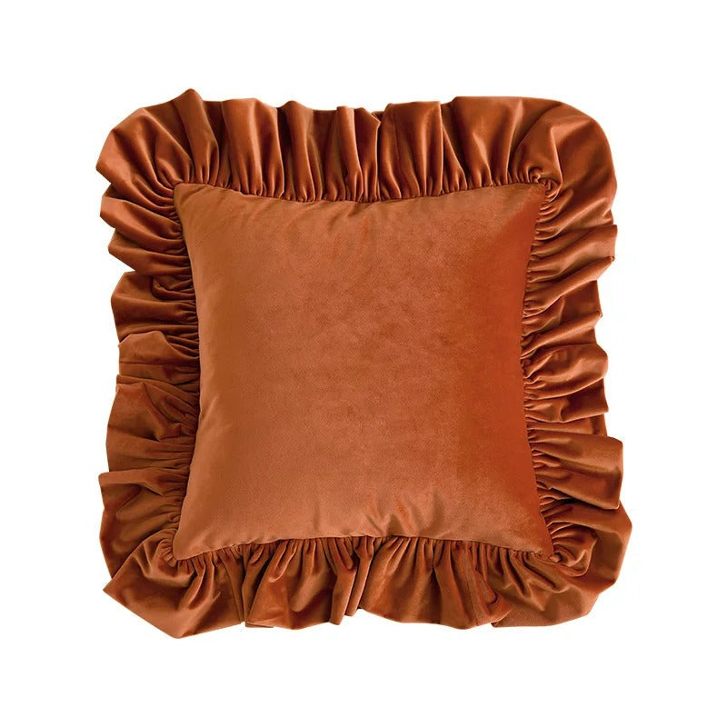 Checkered Cotton Duvet Set (4 Pieces) - Mocha - Set (4 pieces) - Single