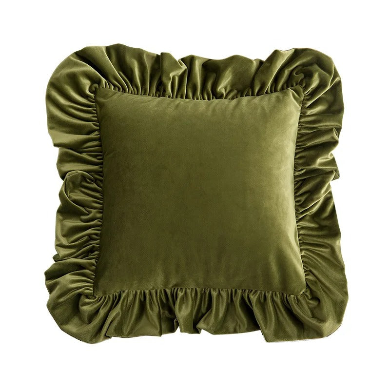 Checkered Cotton Duvet Set (4 Pieces) - Mocha - Set (4 pieces) - Queen