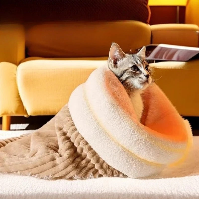Ribbed Pet Sleeping Bag